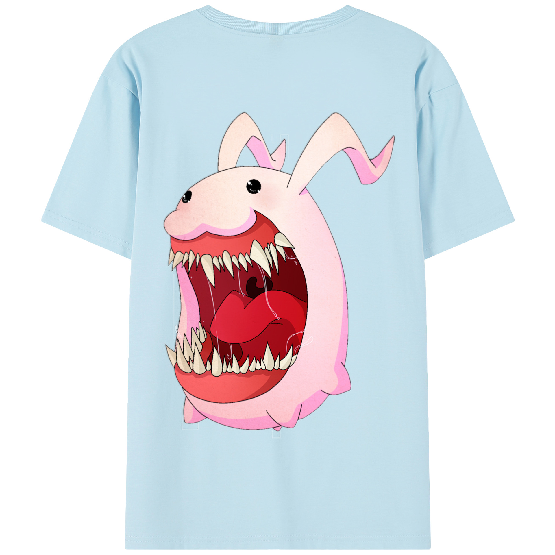（画像用） Digimon デジタルモンスター/デジモン 綿100％半袖Tシャツ（背面プリント）